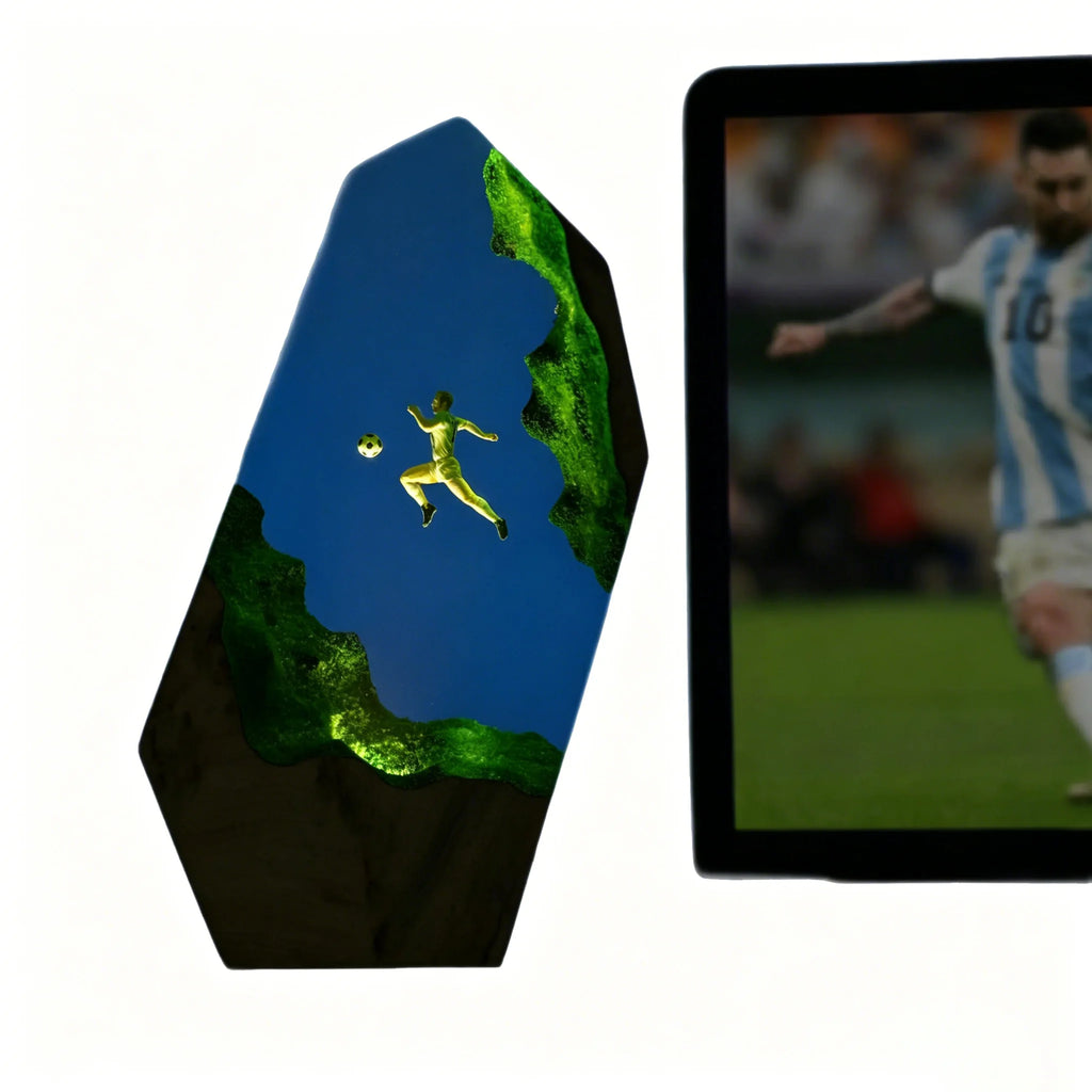 Messi Resin Lamp ⚽✨