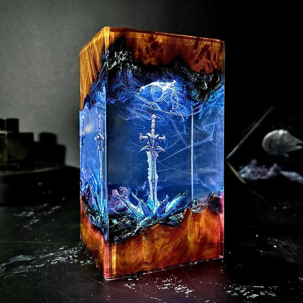 “Sword of the Spirit” Resin Lamp